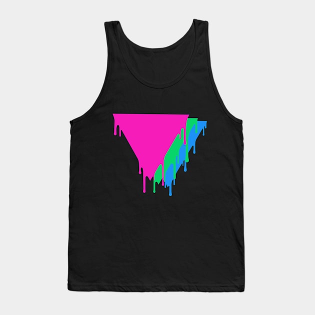 Polysexual Pride Tank Top by Blame_the_Artist